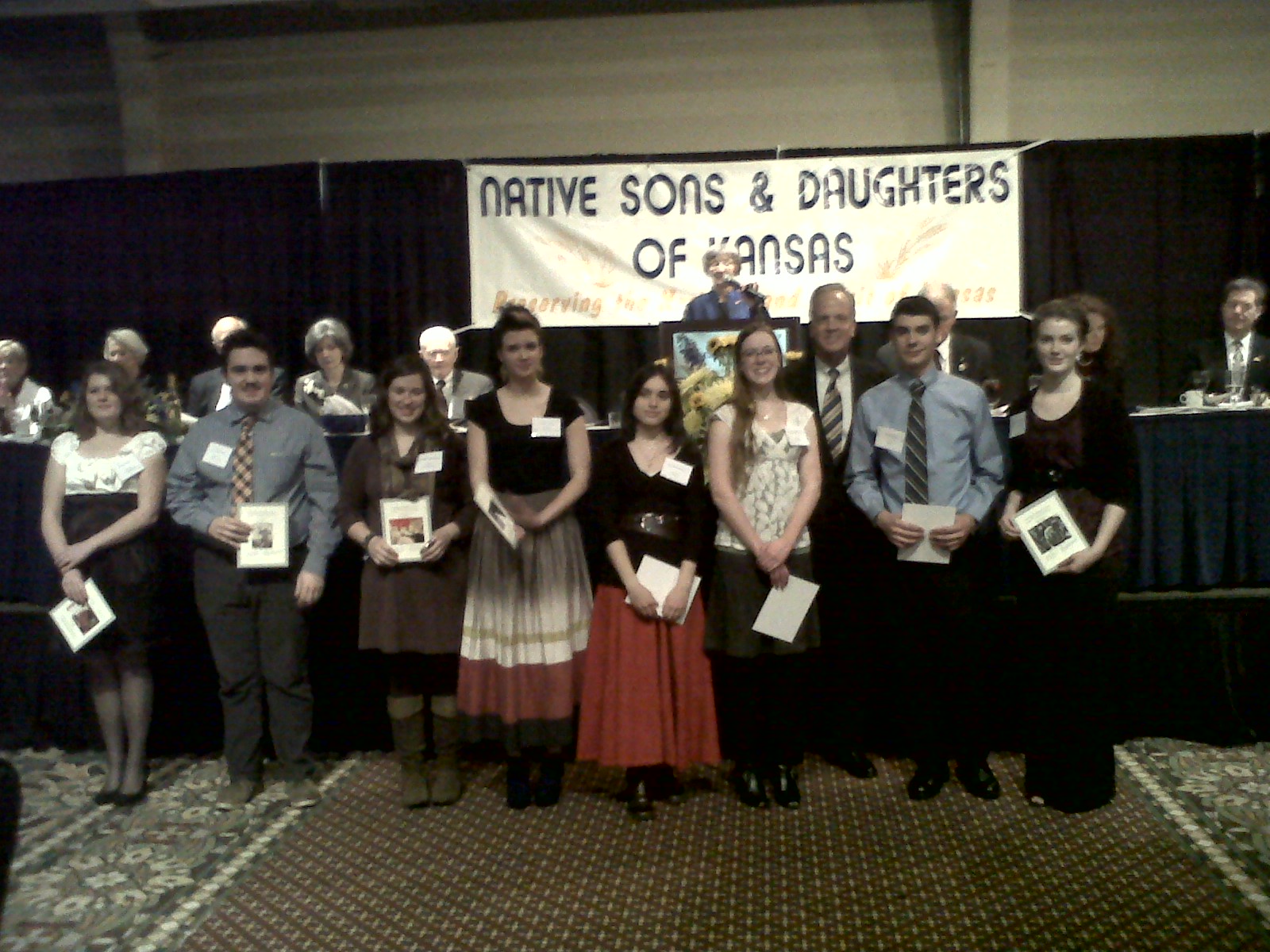 Native Sons and Daughters Banquet in Topeka