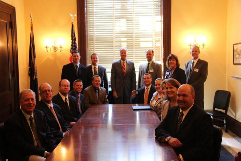 Sen. Moran met with members of Kansas Grain and Feed Association and Kansas Agribusiness Retailers Association
