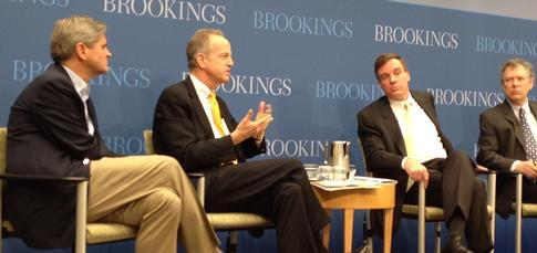 Sens. Moran and Warner join Steve Case at Brookings Institute