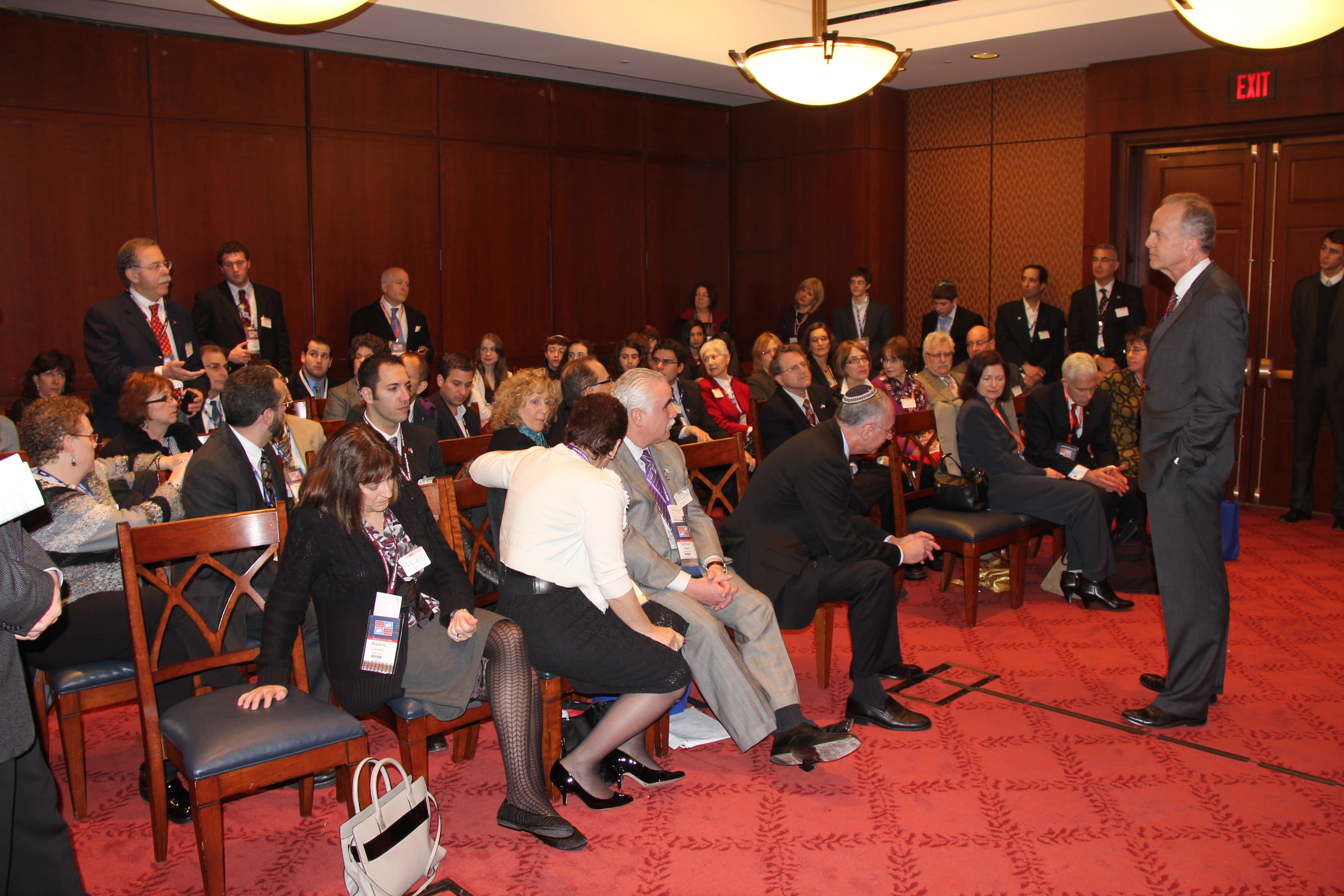 Sen. Moran Addresses AIPAC Members in Washington, D.C. 