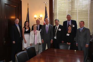 Sen. Moran meets with National Farmers Union