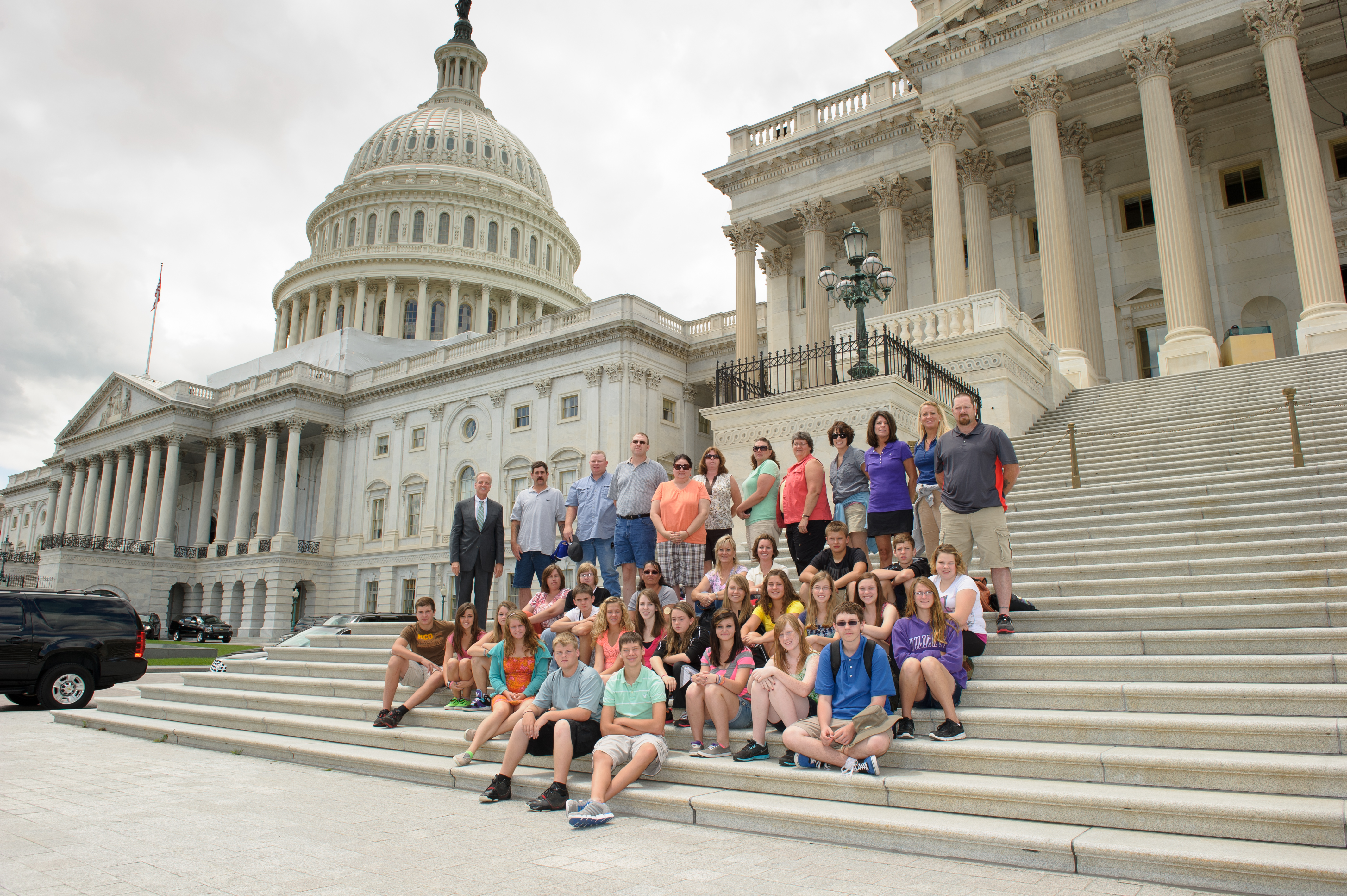 Students from Solomon visit Washington, D.C.